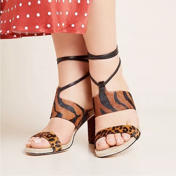 Obi Calf Hair Heeled Sandals, SARTO by Franco Sarto - Picture 4 of 16